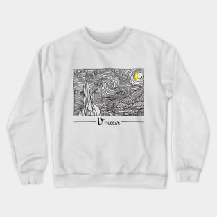 Vincent Van Gogh Crewneck Sweatshirt